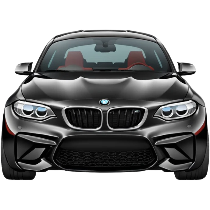 Black bmw m2 emoji