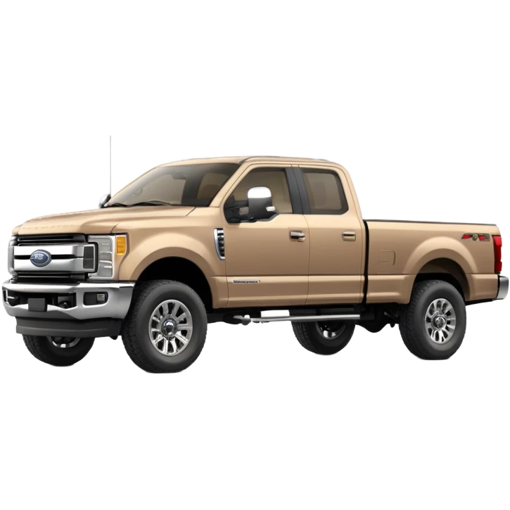 2018 ford f250 tan emoji