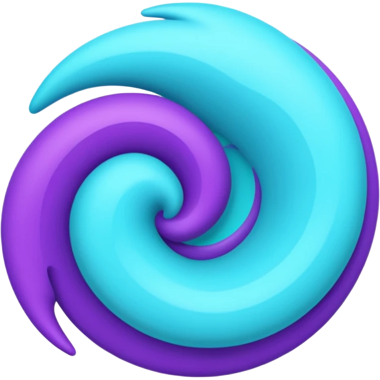 purple and cian markcheck emoji