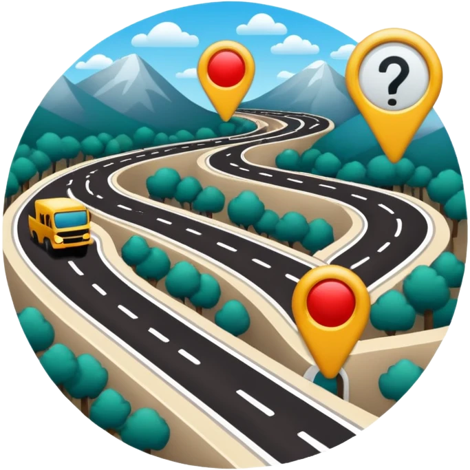 Session Objectives for route planning and scheduling emoji