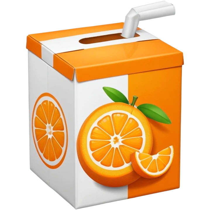 orange juice box emoji