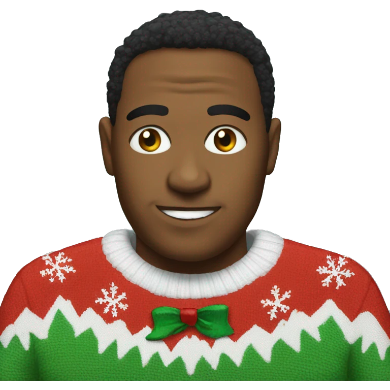 ugly christmas sweater emoji