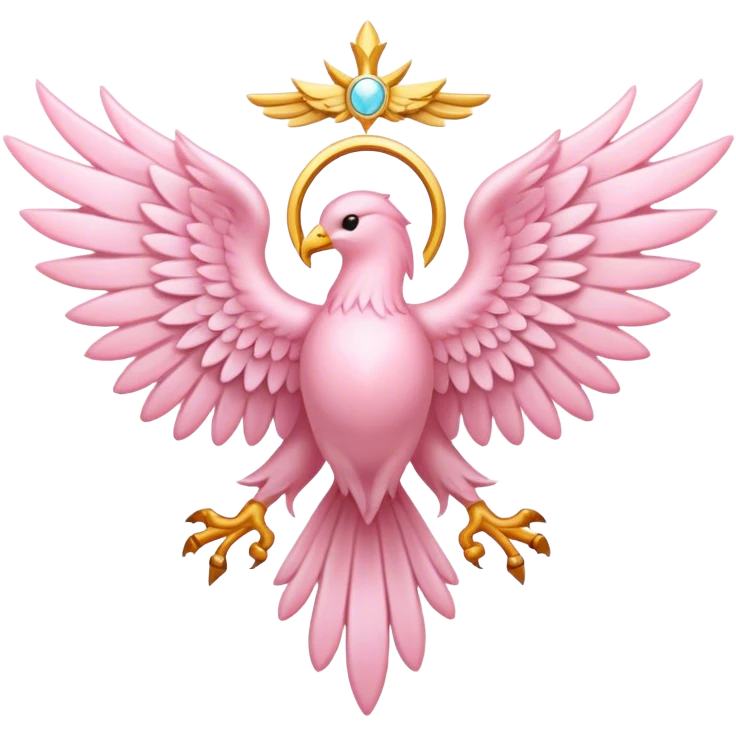 seraphim's emblem light pink emoji