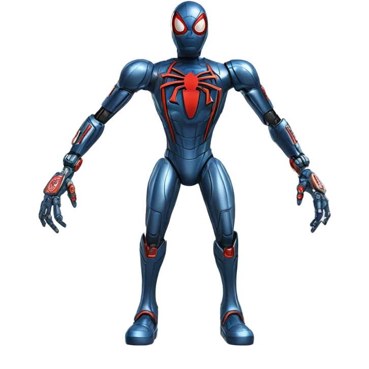 Robot spiderman terminator  emoji