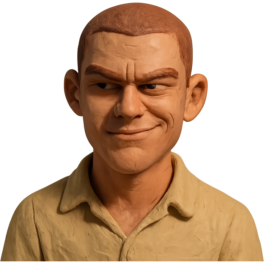 Rafe Cameron from Outer Banks, buzz cut, smirking emoji