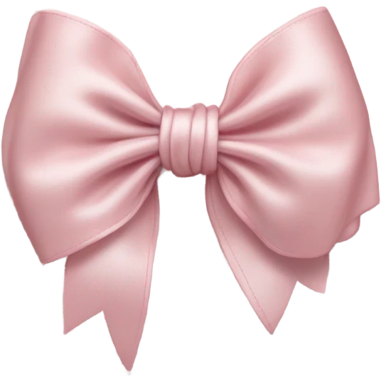 Light pink bow emoji