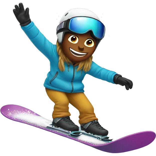 Snowboarding  emoji