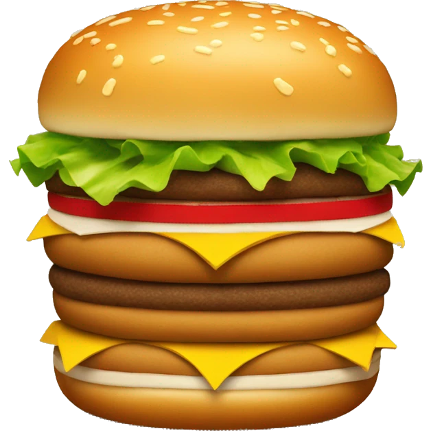 Mcdonalds burger emoji
