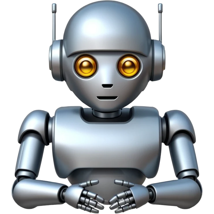 robot updating emoji