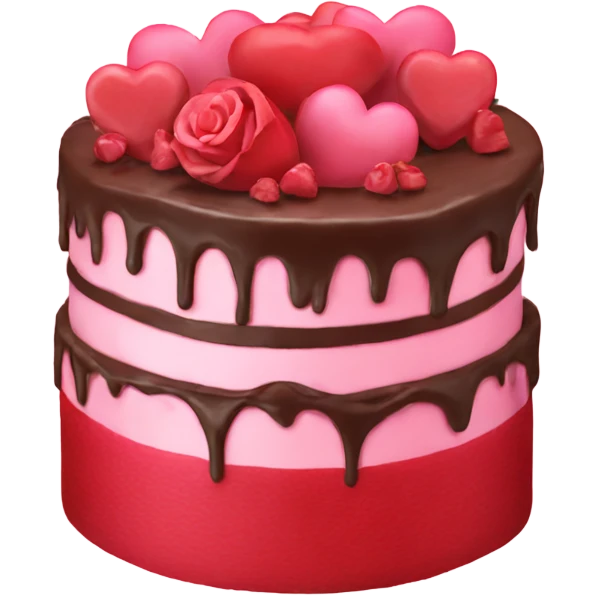  valentine cake emoji