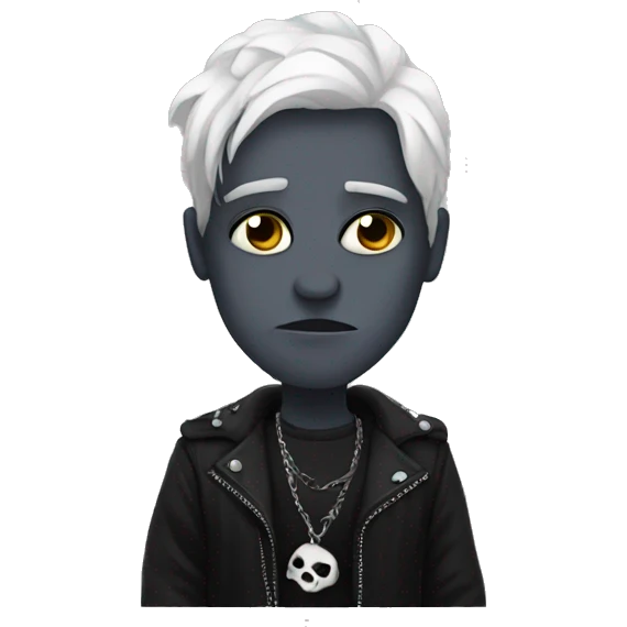 Goth emoji