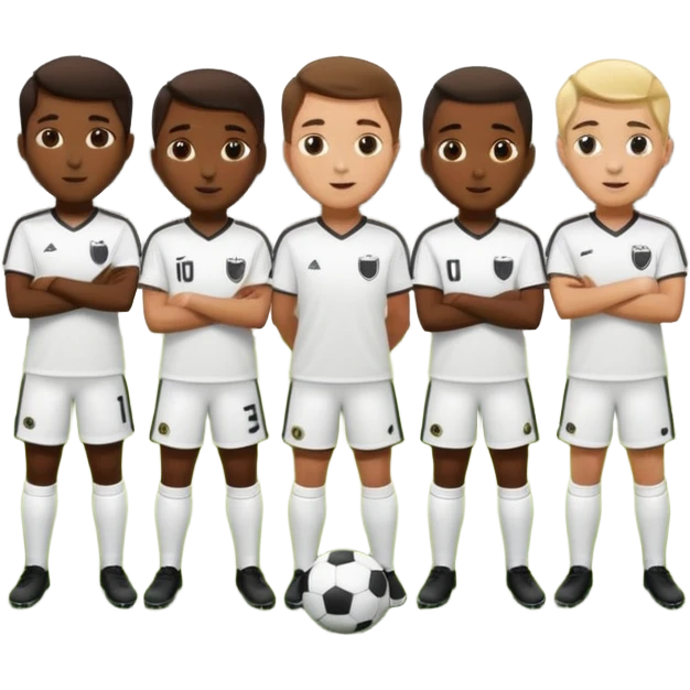 Real Madrid team emoji