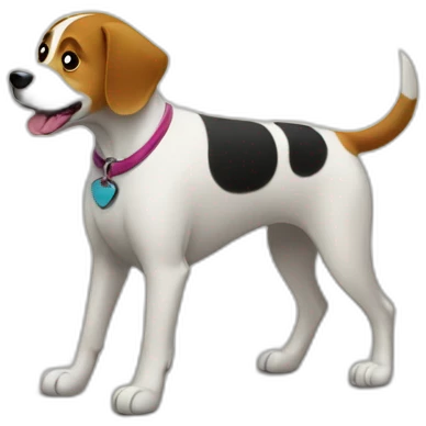 dog walking emoji