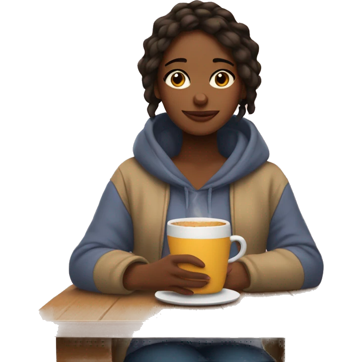 Cozy girl  emoji