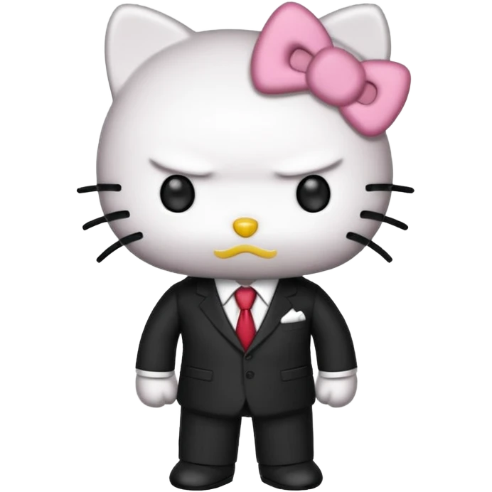 Mafia boss hello kitty emoji
