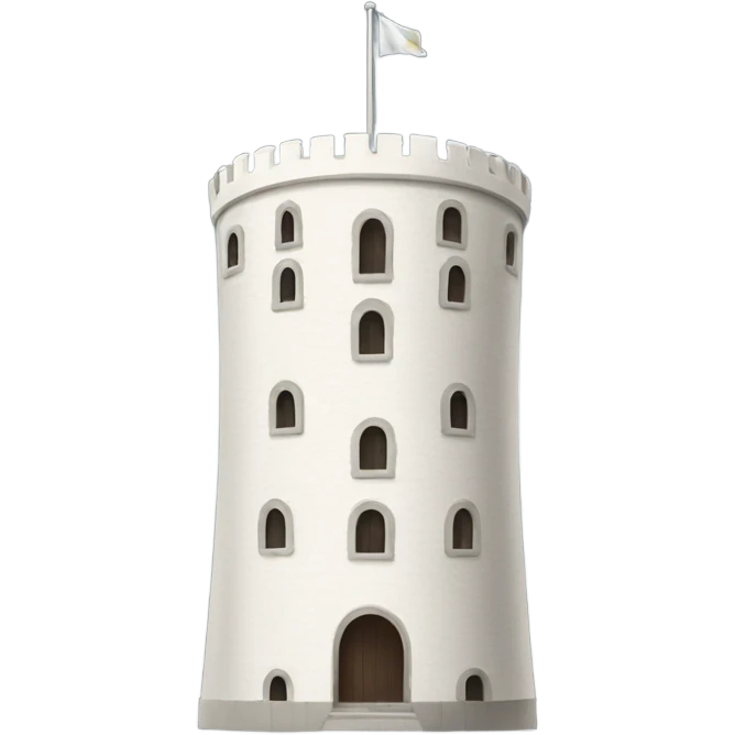 White tower  emoji