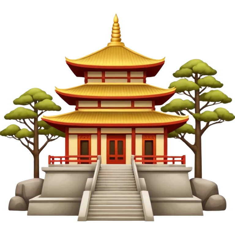 buddhist Temple visit emoji