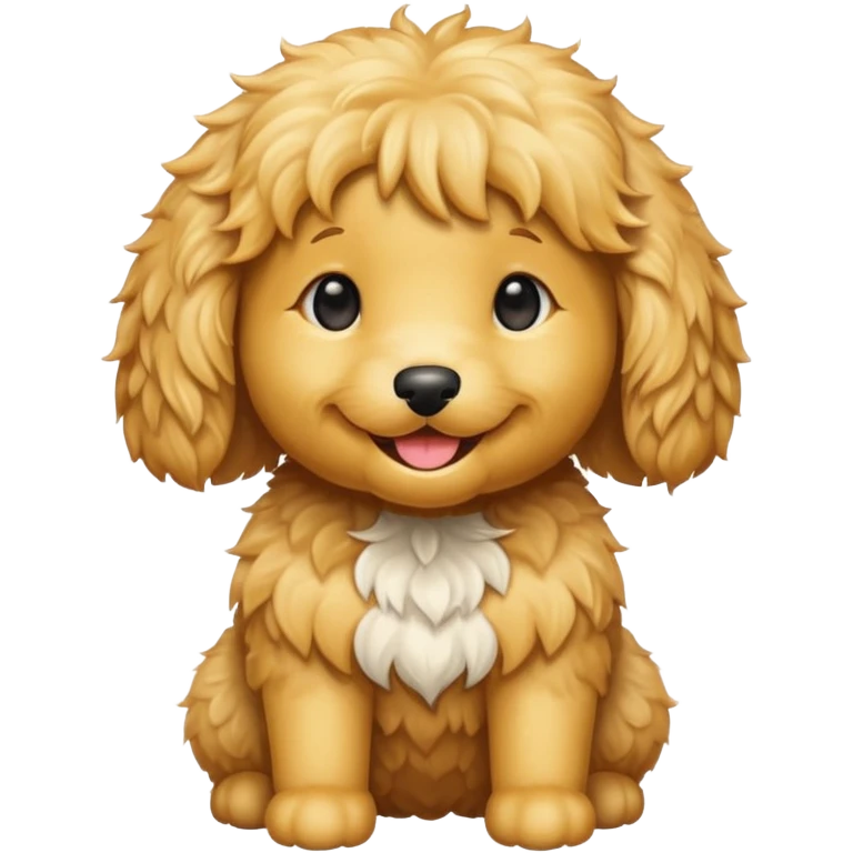 Light golden doodle girl emoji