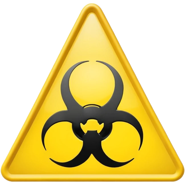 
chemical weapons sign emoji