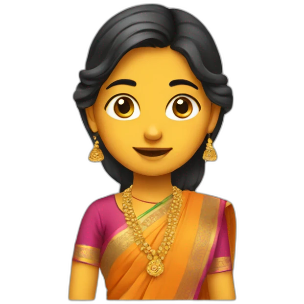 Gujarati girl emoji