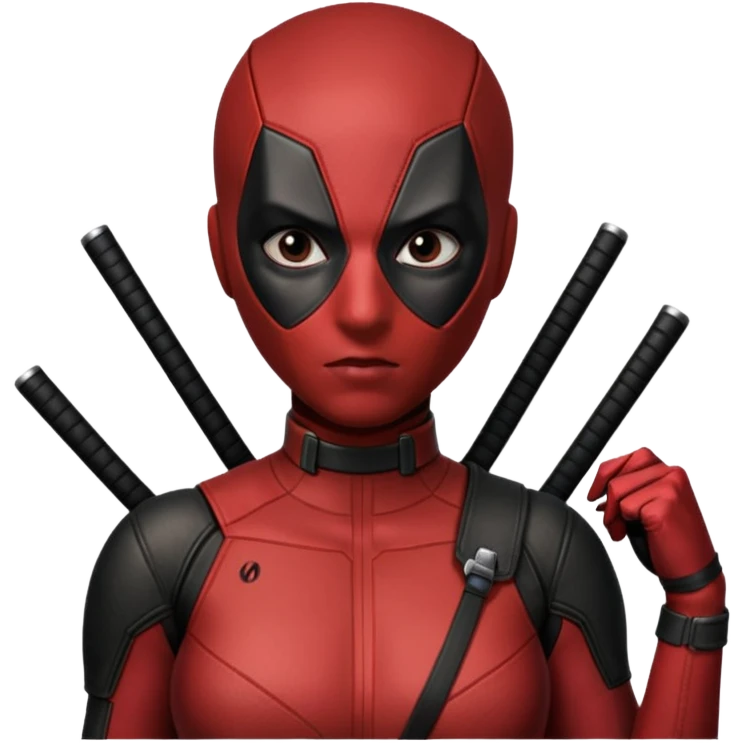 female deadpool from Deadpool & Wolverine movie emoji