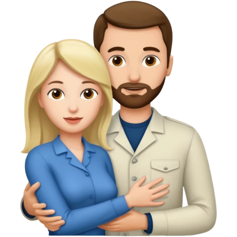 a woman having fucking with a man missionary sex position  emoji