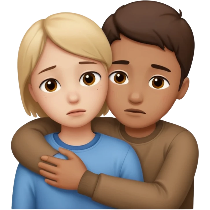 boy and girl farewell emoji