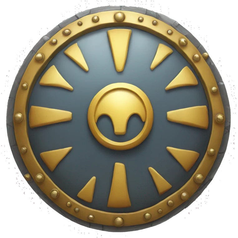 round magical shield emoji
