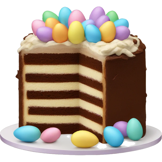 Easter cake emoji
