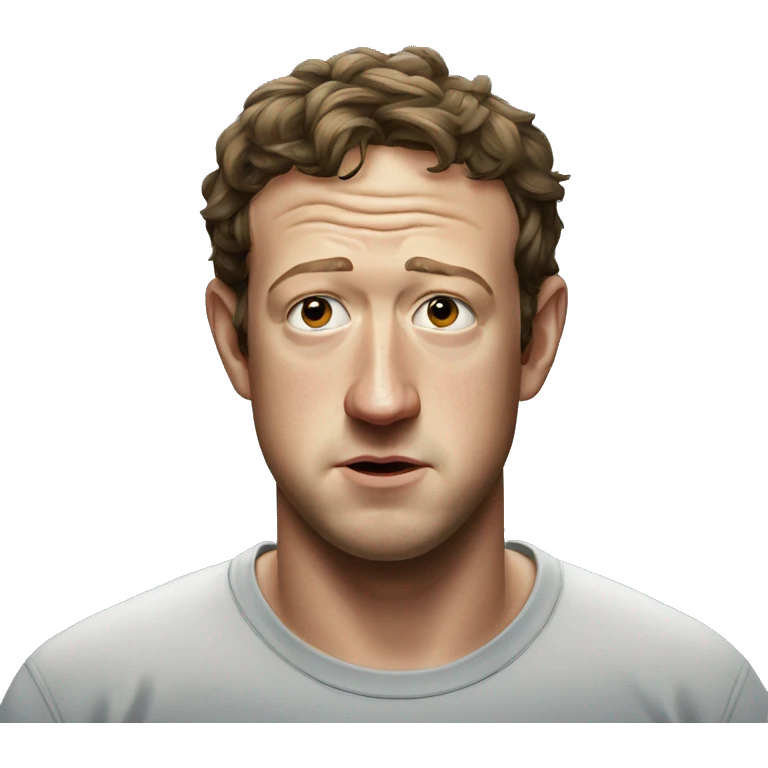 mark zuckerberg sad emoji