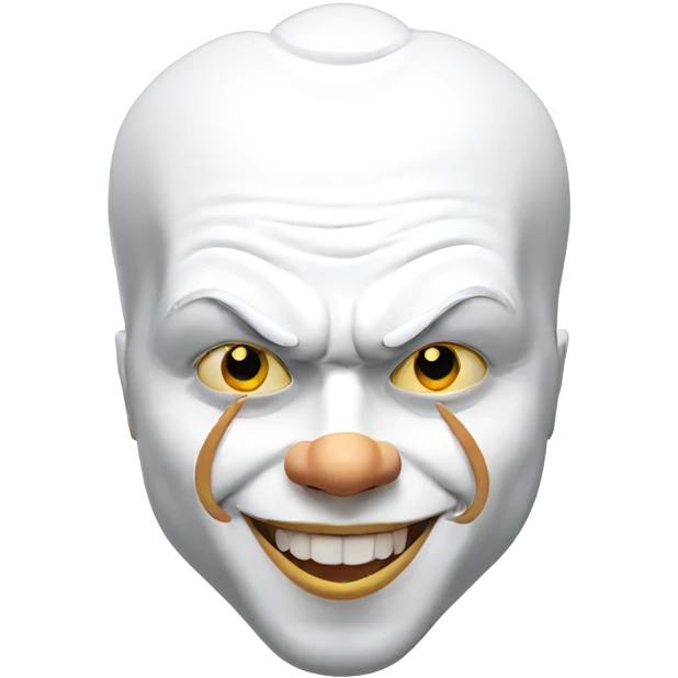 smiling creature with yellow eyes emoji