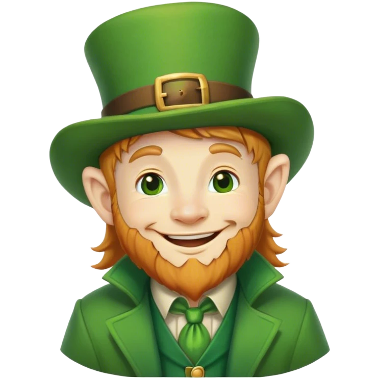 Celebratory Leprechaun emoji