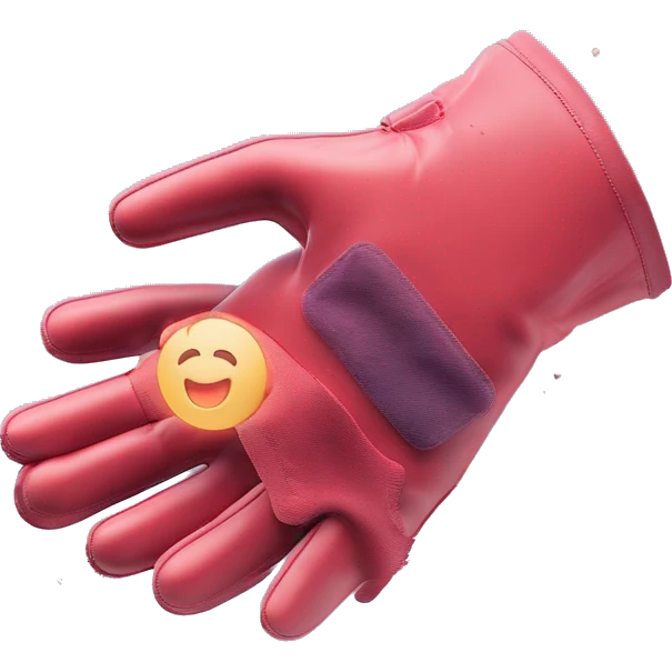 handling wounds with gloves emoji
