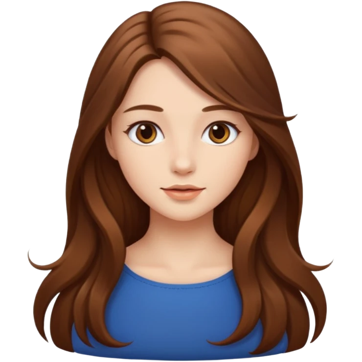 Красивая девушка emoji