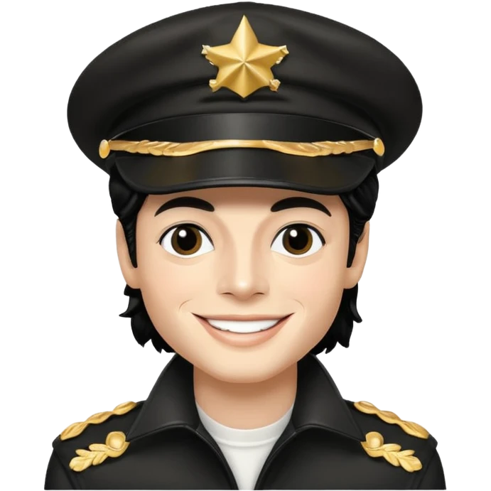 michael jackson with cap  emoji