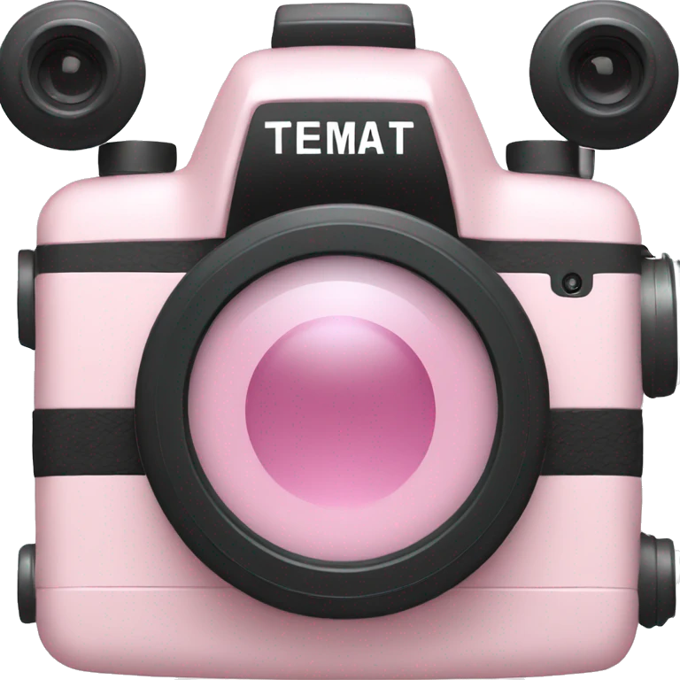 Light pink camera emoji