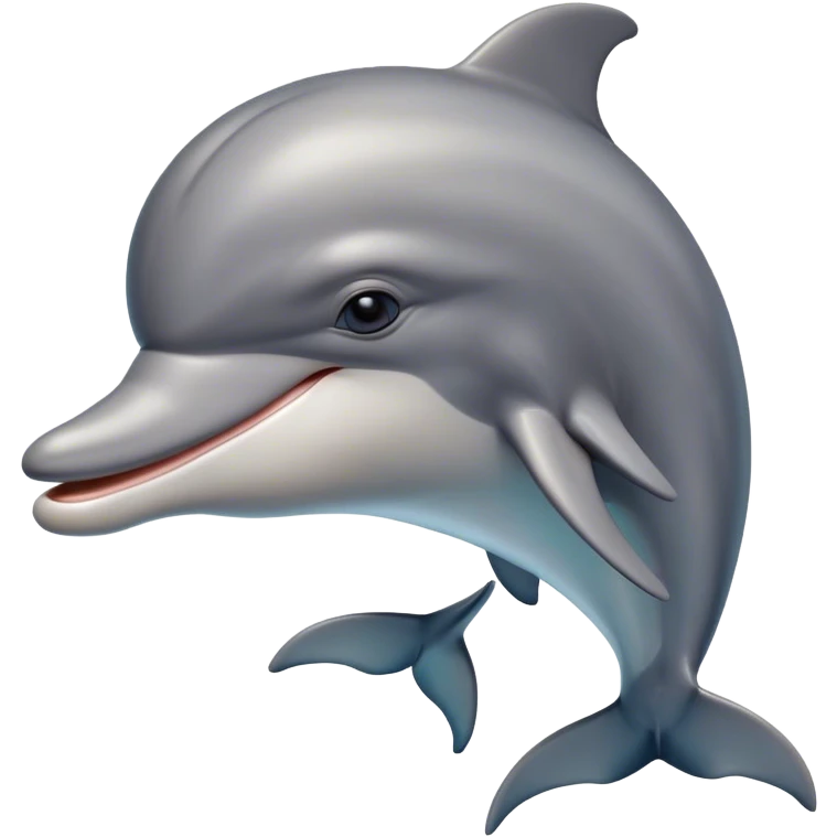 A dolphin wearing saint Laurent clothing  emoji