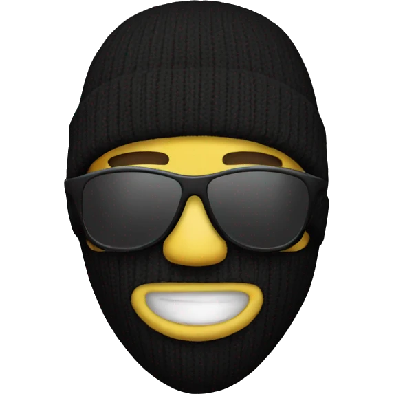 Ski mask emoji