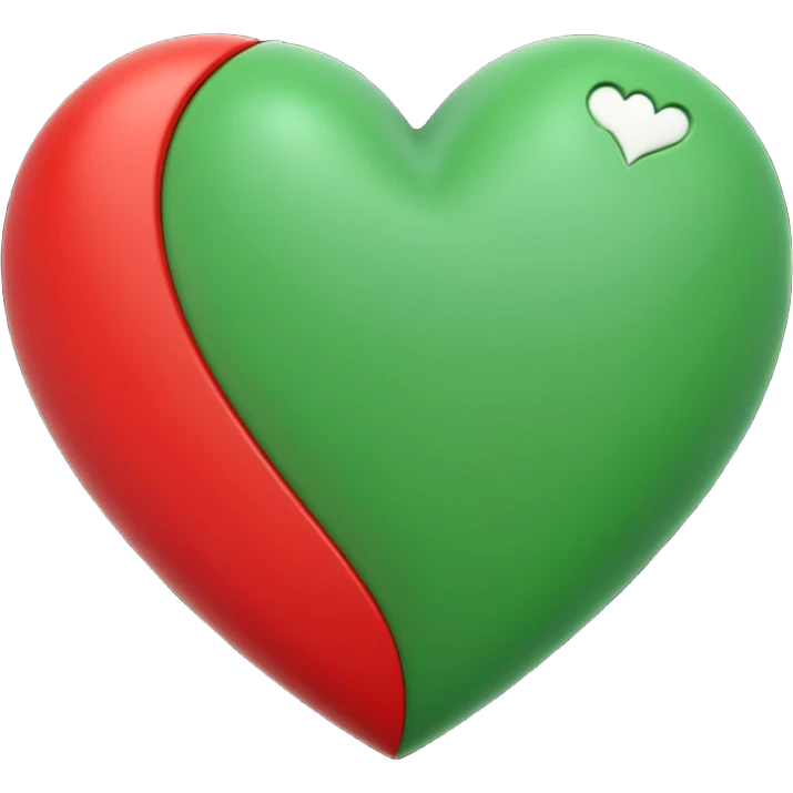 💚🤍❤️ emoji