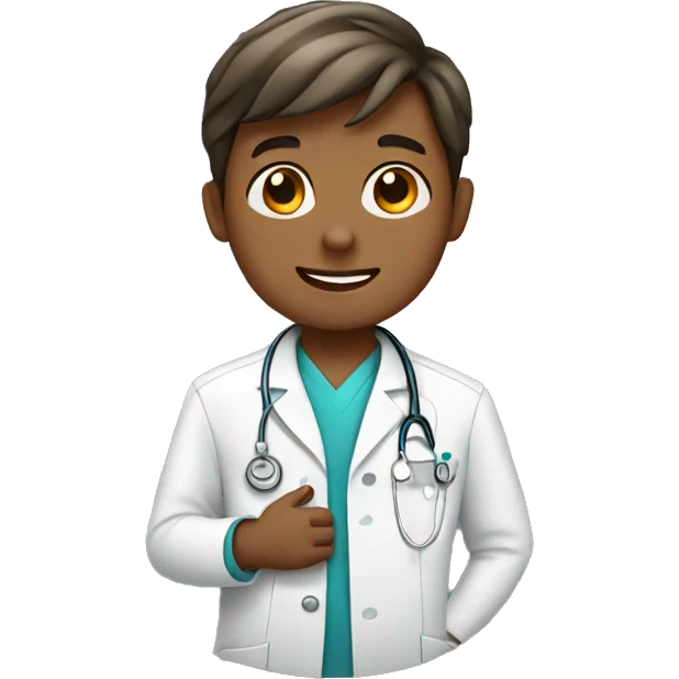 boy veterinarian  emoji