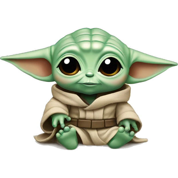 Baby Yoda with Macon emoji