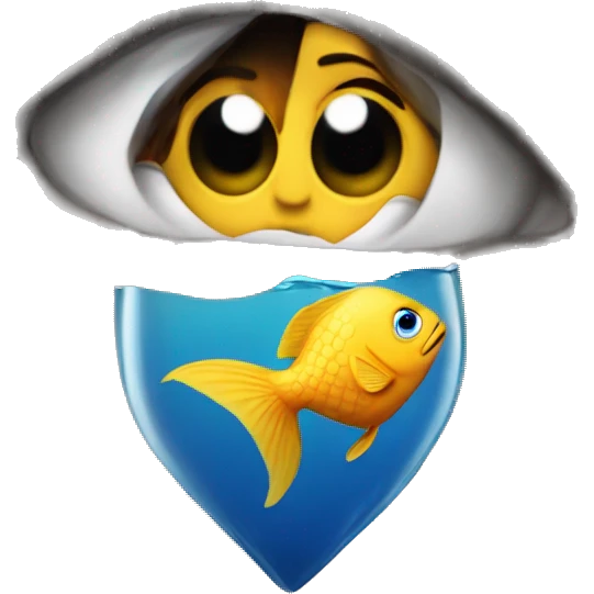 dory the fish on a human emoji