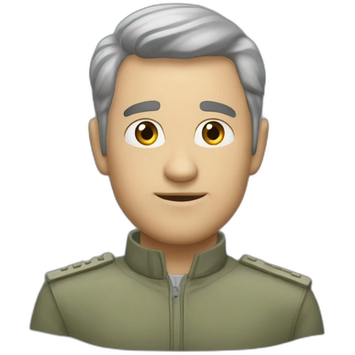 Владимир Зеленский кидает зигу emoji