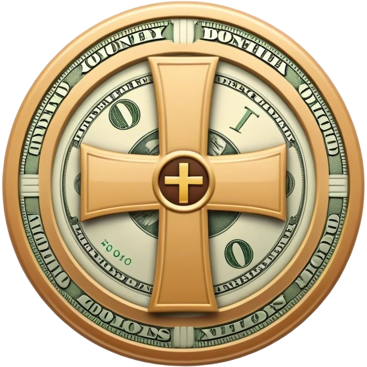 money with a circle and a cross around it emoji
