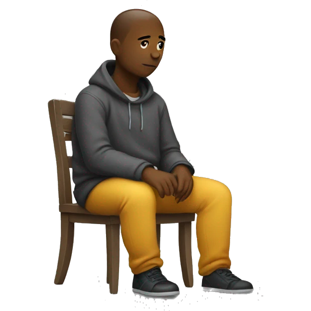 Sitting Alone emoji