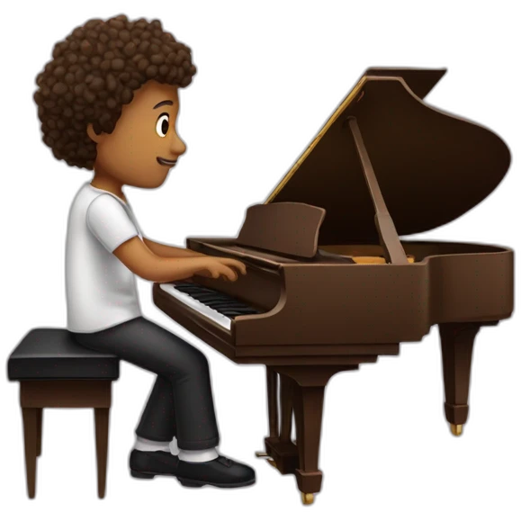 Pianist emoji