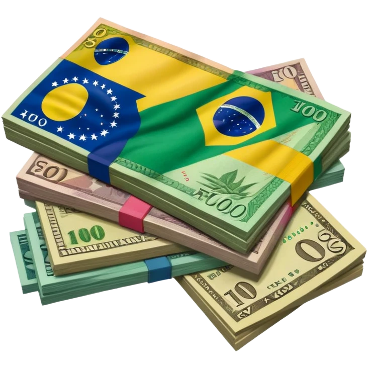 real brazilian money emoji