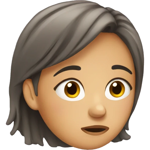 Tired girl emoji