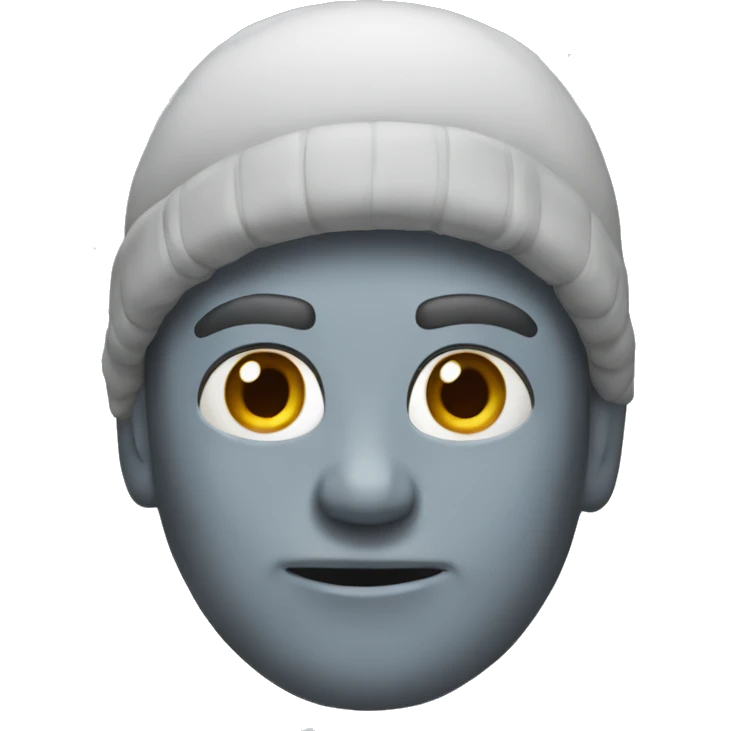 Frigid weather emoji