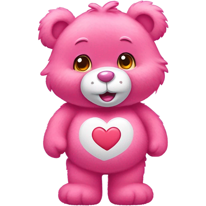 pink care bear emoji